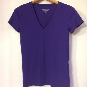 Featherweight Slub V-neck T-shirt